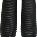 Fork Gaitors Large Black 350mm Long Top 40mm Bottom 60mm (Pair)
