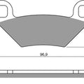 Goldfren Brake Pads K5-300, FA475