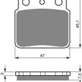 Goldfren Brake Pads K5-092, VD341, FA137, FDB2016, SBS649