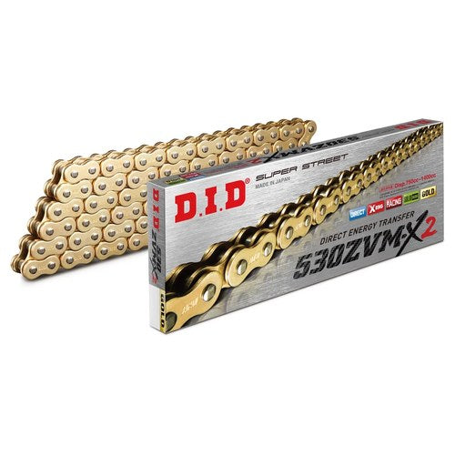 Chain Did 530ZVM-120 X-Ring Heavy Duty(Gold)