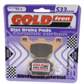 Goldfren S33 Brake Pads Rear For Apache ZX 100