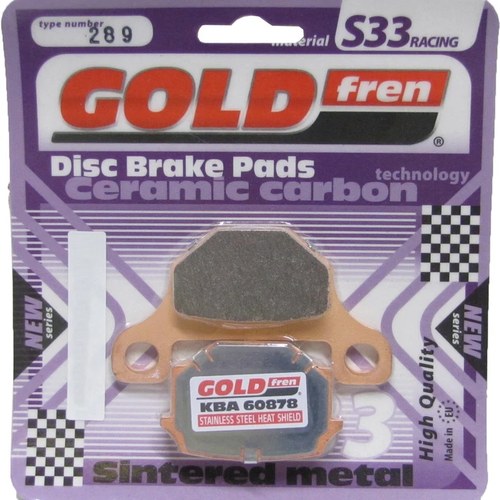 Goldfren S33 Brake Pads Front For Wk Bikes RT 125 2015