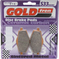 Goldfren S33 Brake Pads Rear For Beta Jonathan 350 2003-2006