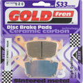 Goldfren S33 Brake Pads Rear For Triumph Tiger 800 (With ABS) 2011-2014