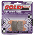 Goldfren S33 Brake Pads Front For Ossa TR 125i 2013-2015