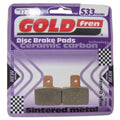 Goldfren S33 Brake Pads Rear For Sherco XY 125 (4T) 2014-2015