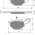 Goldfren S33 Brake Pads Rear For Suzuki RM 85 K5 L0 L2 Small 2005-2019
