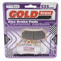Goldfren S33 Brake Pads Rear For Mv 1090 Brutale 2013-2015