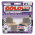 Goldfren S33 Brake Pads Front For Honda-Hm Crm 250 X Supermoto 2007