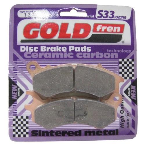 Goldfren S33 Brake Pads Front For Peugeot Django 50 Evasion (4T) 2014-2018