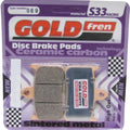 Goldfren S33 Brake Pads Front For Honda NT 400 Bros (NC25)