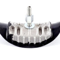 Tyre Clamp Aluminum Body & Rubber Size 350-400(2.15)