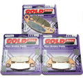 Goldfren S33 Brake Pads Front & Rear For Kawasaki Gpz 400 R D4 1988