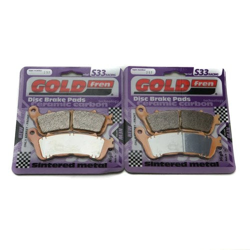 Goldfren S33 Brake Pads Front For Honda CB 1000 ABS Model 2009-2016