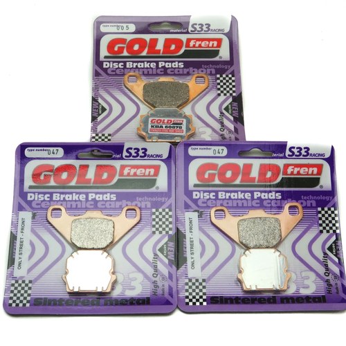 Goldfren S33 Brake Pads Front & Rear For Goes G 350 S (Quad) 2008-2014
