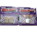 Goldfren S33 Brake Pads Front & Rear For Piaggio Nrg 50 Power DD 2005-2013