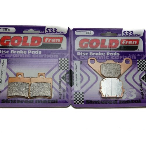 Goldfren Brake Pads Front & Rear For Govecs Electric Scooters GO T 1.4 2013-2014