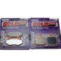 Goldfren Brake Pads Front & Rear For Peugeot Speedfight125 Iceblade 4T 2014-2015