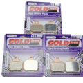 Goldfren S33 Brake Pads Front & Rear For Derbi GP1 250cc Scooter 2006-2007