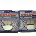Goldfren S33 Brake Pads Rear For Kawasaki Ninja 650 ABS 2017-2019