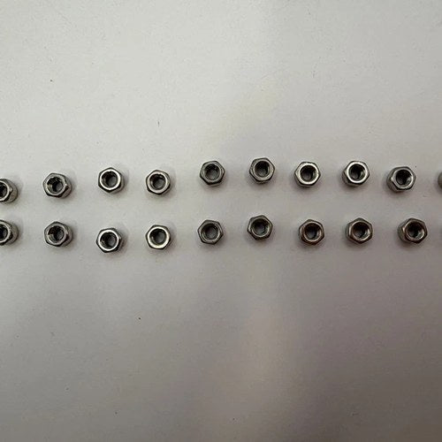 Nuts Nyloc Stainless Steel M3 x 0.50mm Pitch