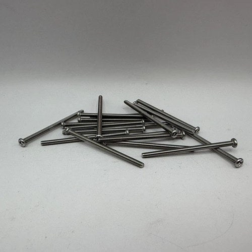 Screws Philips Pan Head Stainless Steel M3 x 50mm x 0.50mm Pitch