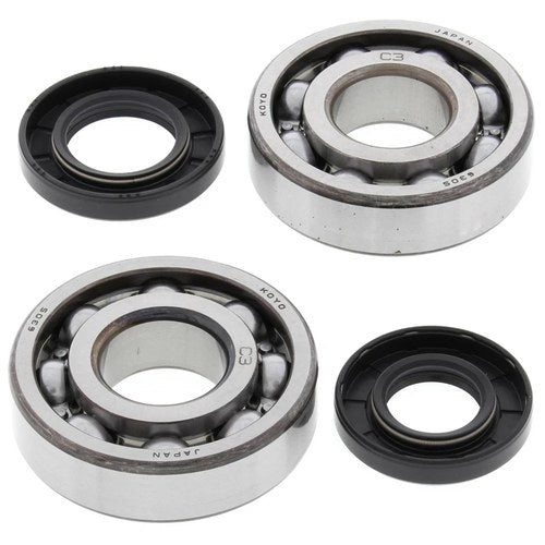 Kawasaki KX250, 1980-1986, Crankshaft Bearings & Seal Kit - Crank Shaft - KX 250