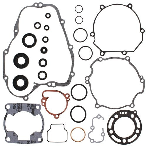 Kawasaki KX 100, 2006-2013, Complete Gasket Set with Seals - KX100
