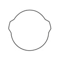 KTM XC 65, 2009, Clutch Cover Gasket - XC65