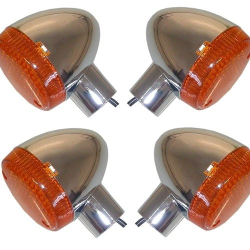 Indicators Set of 4 Front & Rear For Honda GL 1500 C F6C Valkyrie 1997-1999