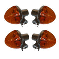 Indicators Set of 4 Front & Rear For Honda SS 50 ZK Drum Brake 1975-1976