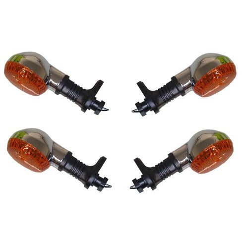 Indicators Complete Set of 4 Front & Rear For Kawasaki VN 750 A Vulcan 1986-1994