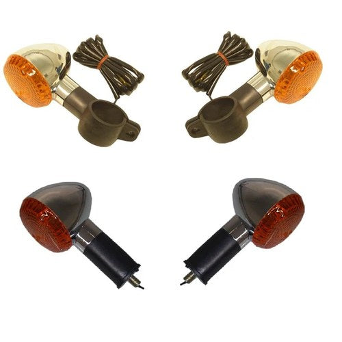 Indicators Set of 4 Front & Rear For Kawasaki VN 900 Custom VN900C 2007-2014