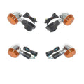 Winkers Complete Set of 4 Front & Rear For Honda VT 750 DC Black Widow 2001-2002