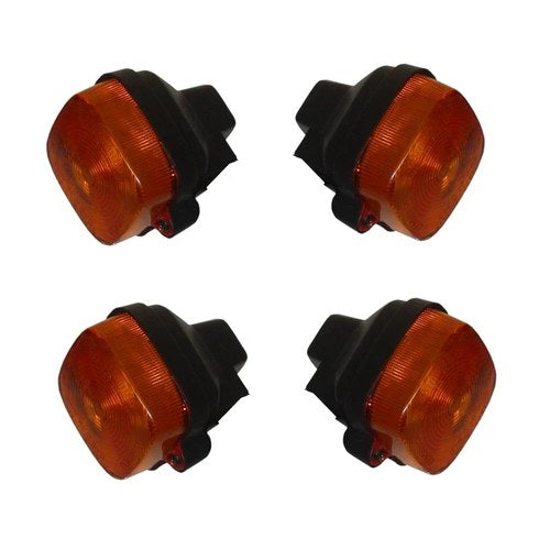 Winkers Complete Set of 4 Front & Rear For Honda XL 125 S Drum Model 1981-1982