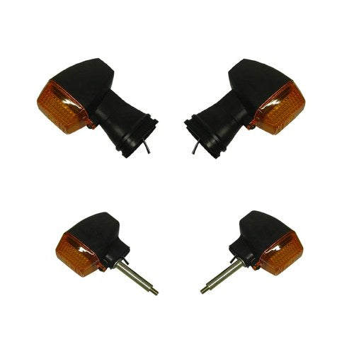 Blinkers Complete Set of 4 Front & Rear For Kawasaki Gpz 500 S EX500D 1994-2009