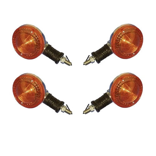 Blinkers Complete Set of 4 Front & Rear For Yamaha RX 100 2T Rxs 100 1983-1996