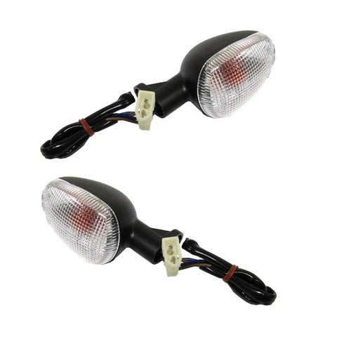 Blinkers Pair of Front Left & Right For Aprilia Rsv 1000 Tuono R 2002-2009