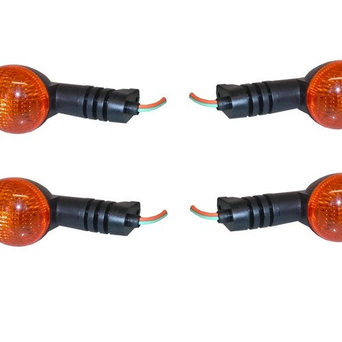 Blinkers Complete Set of 4 Front & Rear For Yamaha DT 125 X 2005-2006
