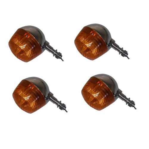 Blinkers Complete Set of 4 Front & Rear For Suzuki FS 50 Snip 1981