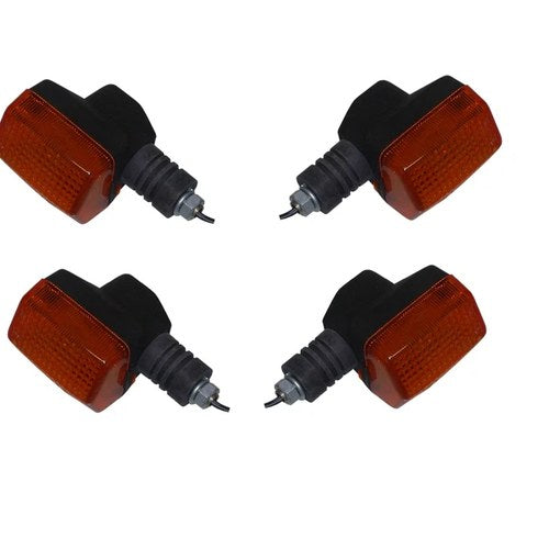 Turn Signals Complete Set of 4 Front & Rear For Honda CB 125 TD Super Dream 1988