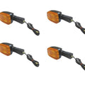 Turn Signals Complete Set of 4 Front & Rear For Suzuki DR 125 S (Disc) 1985-1988