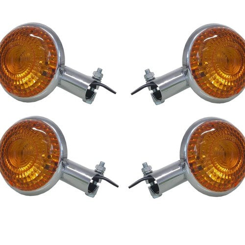 Turn Signals Set of 4 Front & Rear For Yamaha Xvz 1300 A Royal Star 1997-2000