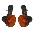 Turn Signals Pair of Front Left & Right For Suzuki DR 125 S Drum 1982-1984
