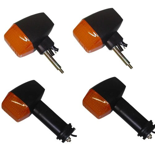 Turn Signals Set of 4 Front & Rear For Kawasaki Gpx 750 R ZX750F 1987-1989