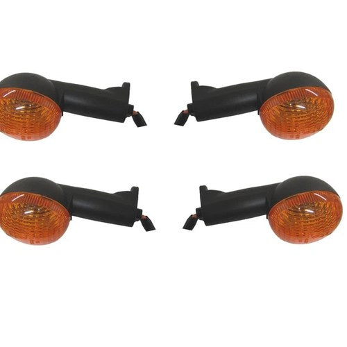 Turn Signals Set 4 Front & Rear For Peugeot Ludix Snake 50cc 4T 2004-2009