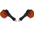Turn Signals Pair of Rear Left & Right For Yamaha QT50 MA 50 M 1979-1987