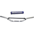 Motocross 7/8" 22mm MX Handlebars Silver Aluminium Braced & Blue Renthal Bar Pad