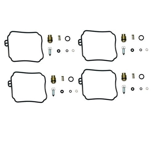 4x Carb Carburettor Repair Kit For Yamaha XJ 600 S Diversion (Half Faired) 2000