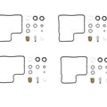 4x Carb Carburettor Repair Kit For Honda GL 1200 I Gold Wing (Interstate) 1984